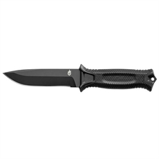 Gerber Strongarm Fixed Black Fine Edge, Bushcraft kniv